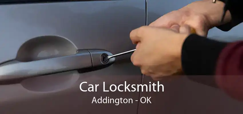 Car Locksmith Addington - OK
