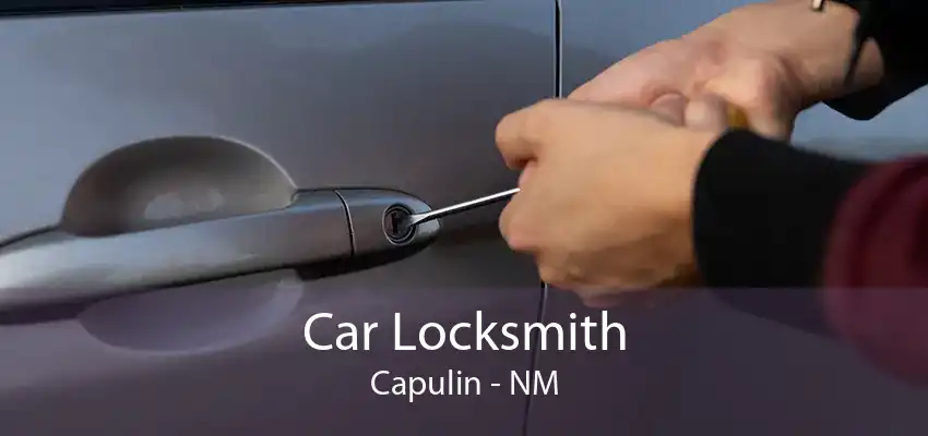 Car Locksmith Capulin - NM