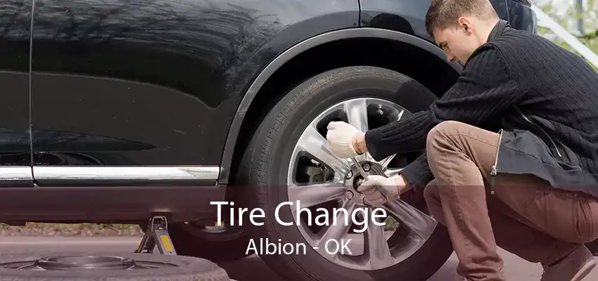 Tire Change Albion - OK