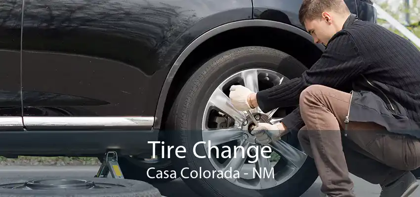 Tire Change Casa Colorada - NM