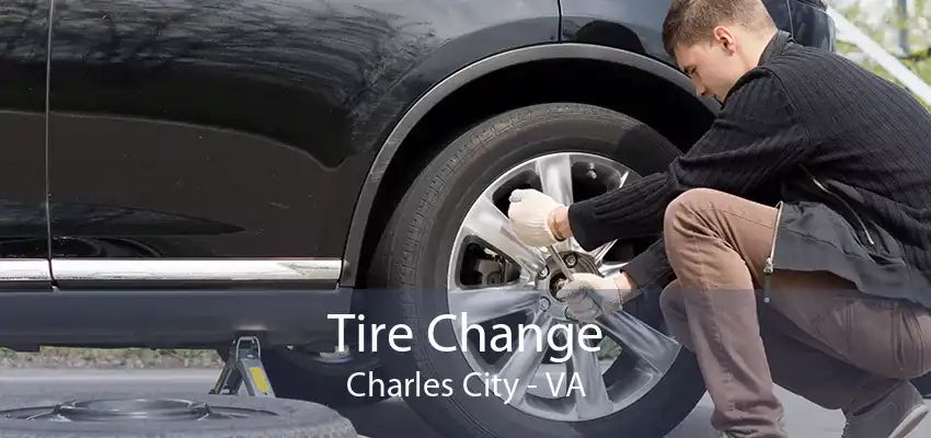 Tire Change Charles City - VA