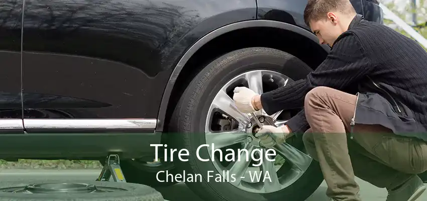 Tire Change Chelan Falls - WA