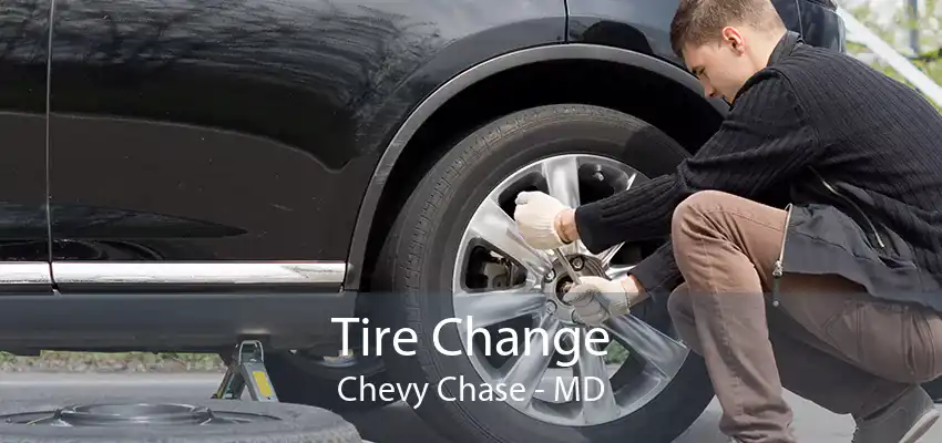 Tire Change Chevy Chase - MD