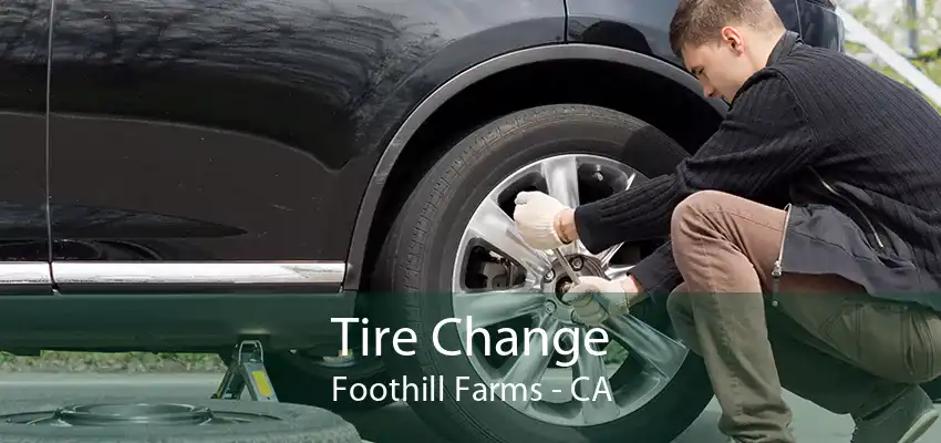 Tire Change Foothill Farms - CA