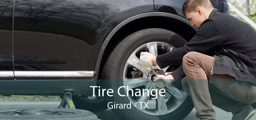 Tire Change Girard - TX