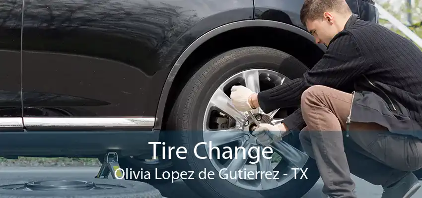 Tire Change Olivia Lopez de Gutierrez - TX