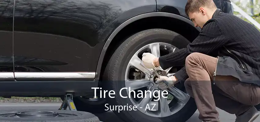 Tire Change Surprise - AZ