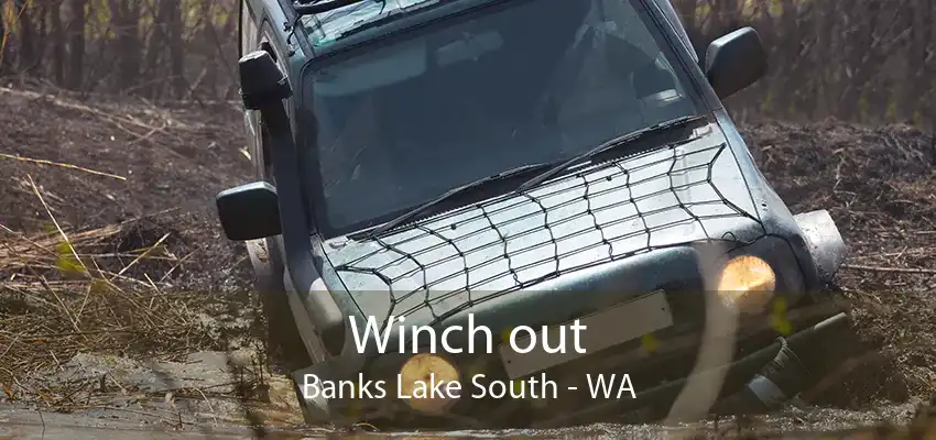 Winch out Banks Lake South - WA