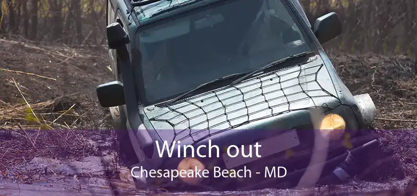 Winch out Chesapeake Beach - MD