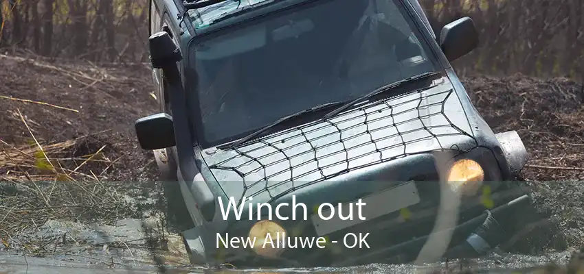 Winch out New Alluwe - OK